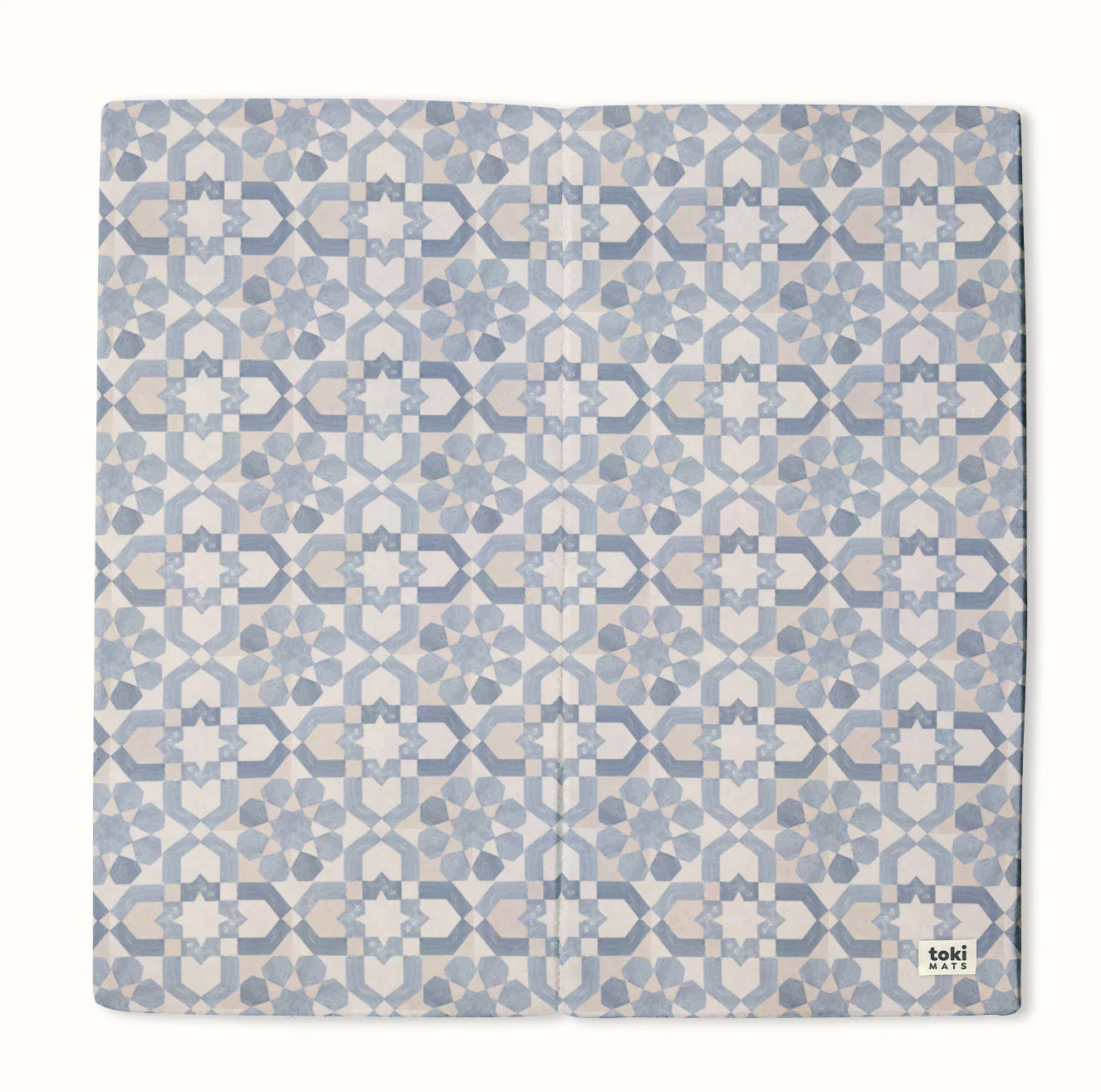 Toki Mats Padded Play Mat, Blue Tile Mat - Image 14
