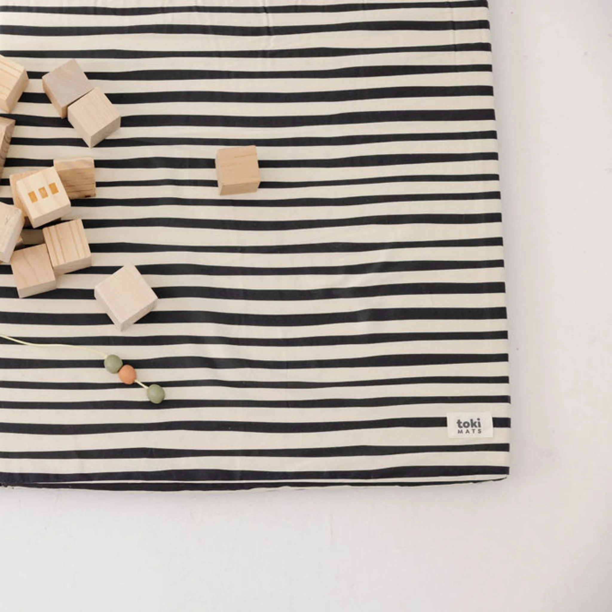 Toki Mats Padded Play Mat Cover, Bold Stripe Mat - Image 30