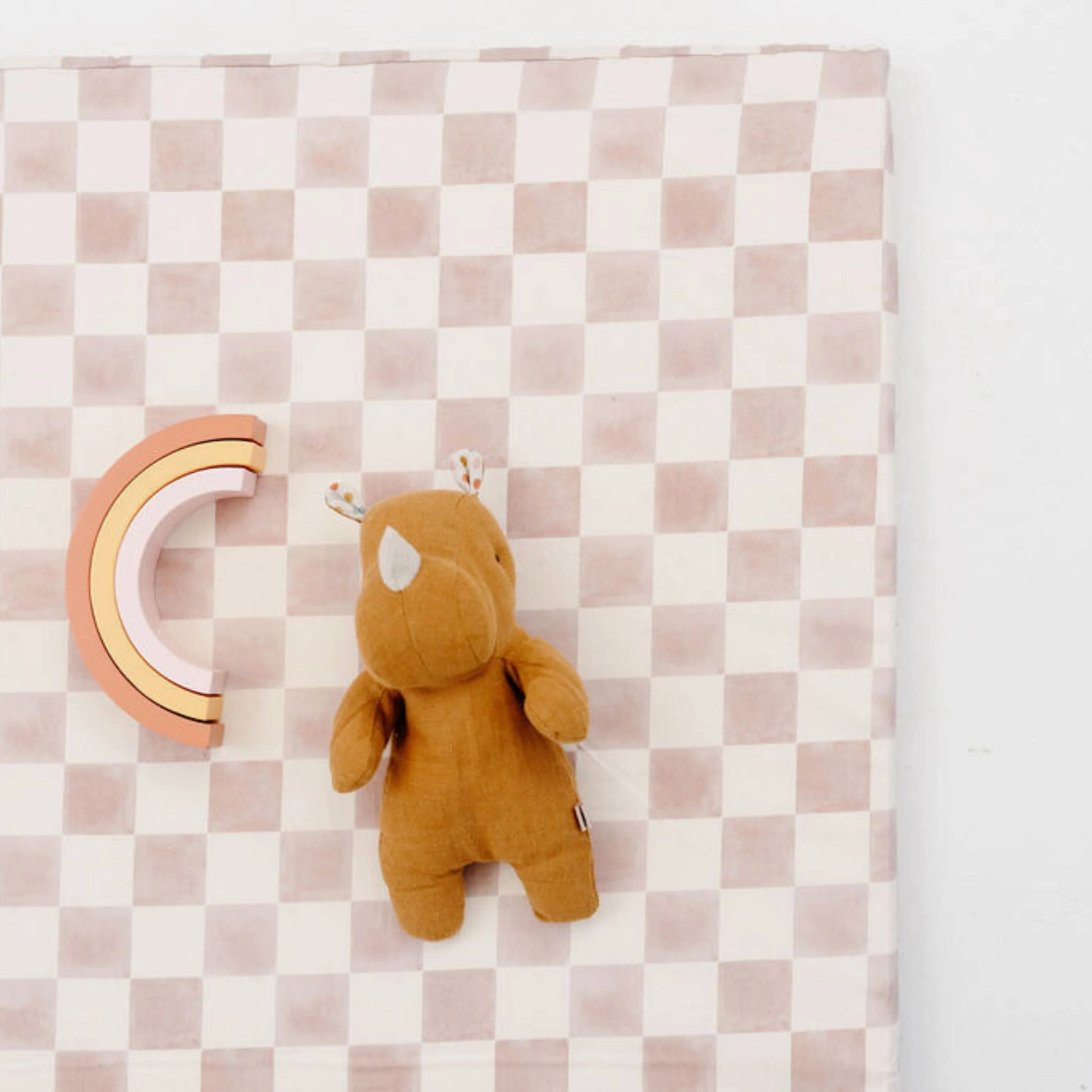 Toki Kids Checker Gumdrop Organic Cotton Cover - Image 7