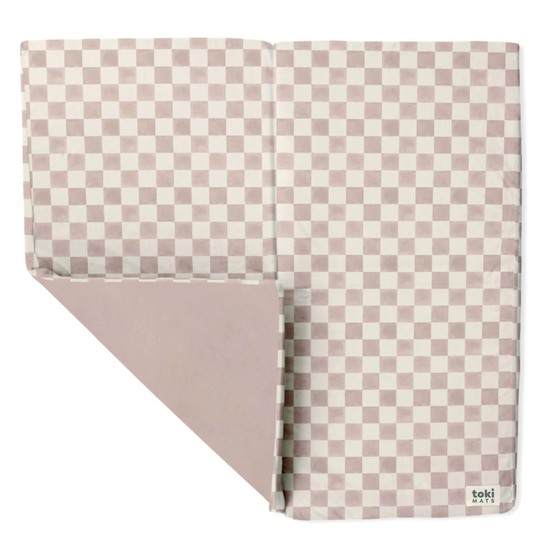 Toki Kids Checker Gumdrop Organic Cotton Mat - Image 3