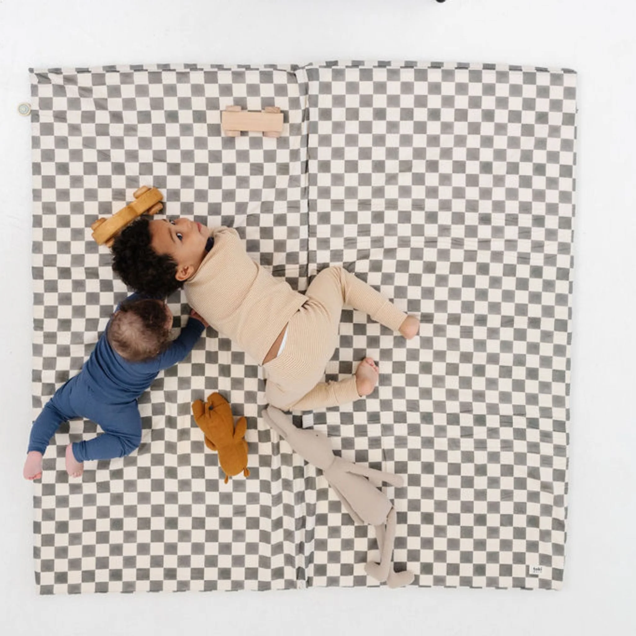 Toki Kids Checker Pepper Organic Cotton Cover - Image 8