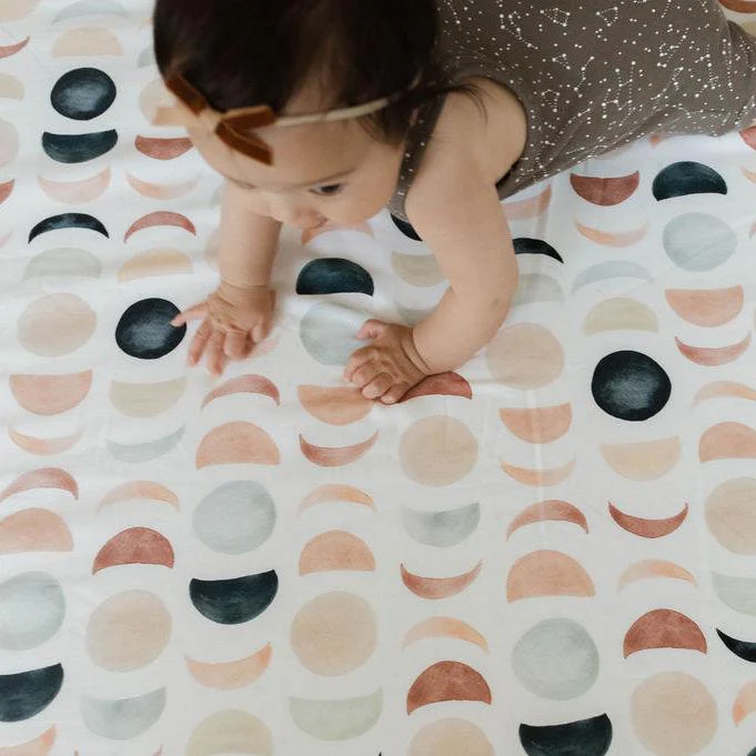 Toki Mats Padded Play Mat, Lunar Phases Mat, Multiple Sizes - Image 8