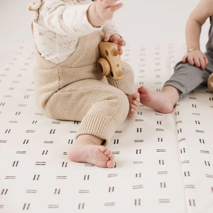 Toki Mats Padded Play Mat, Mudcloth Vegan Leather, Multiple Sizes - Image 15