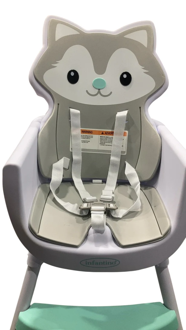 Infantino Grow-with-Me 4-in-1 Convertible High Chair, Husky - Image 4