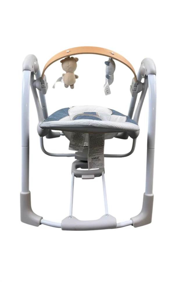 Ingenuity Every Season Swing 'n Go Portable Swing, Chambray - Image 3