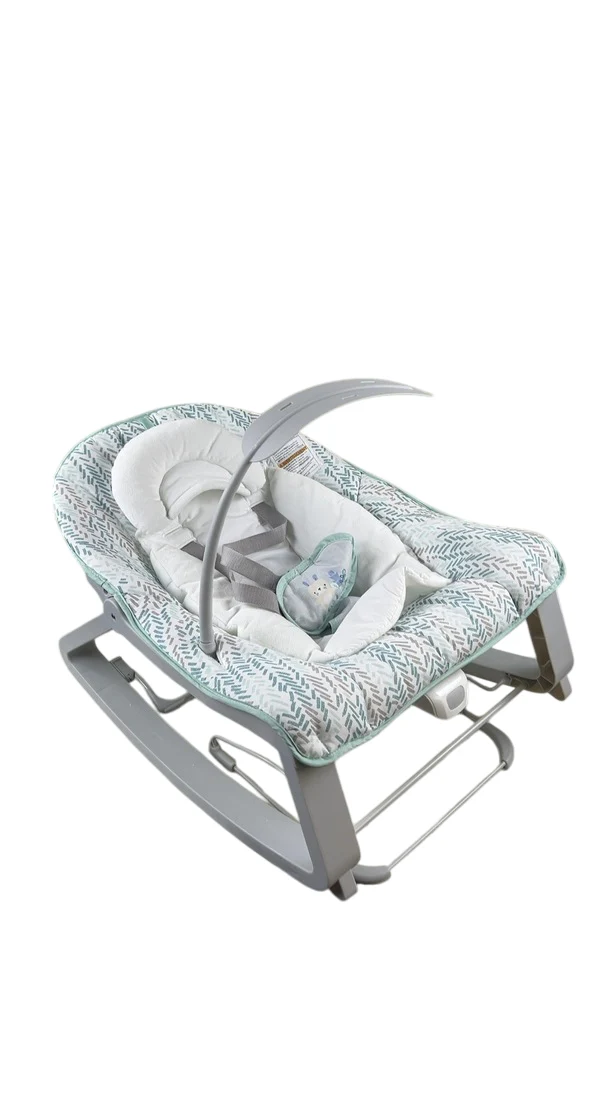 Ingenuity Keep Cozy 3-in-1 Grow With Me Bouncer & Rocker, Spruce