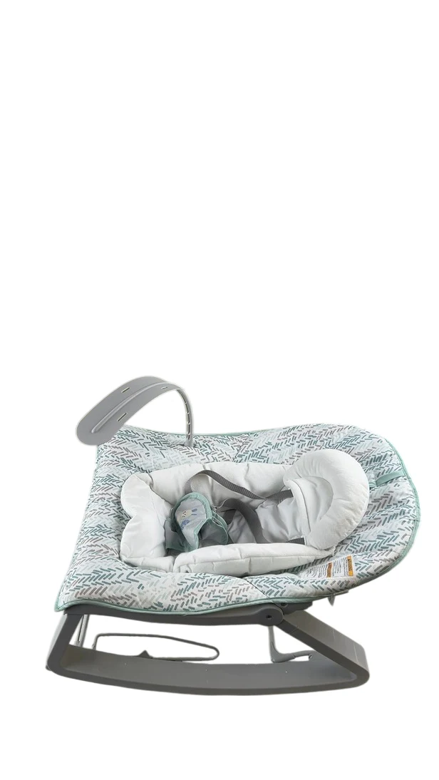 Ingenuity Keep Cozy 3-in-1 Grow With Me Bouncer & Rocker, Spruce - Image 4