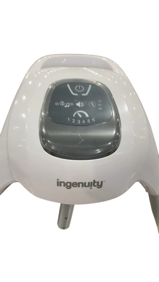 Ingenuity Simple Comfort 2-in-1 Swing Rocker, Chambray - Image 2