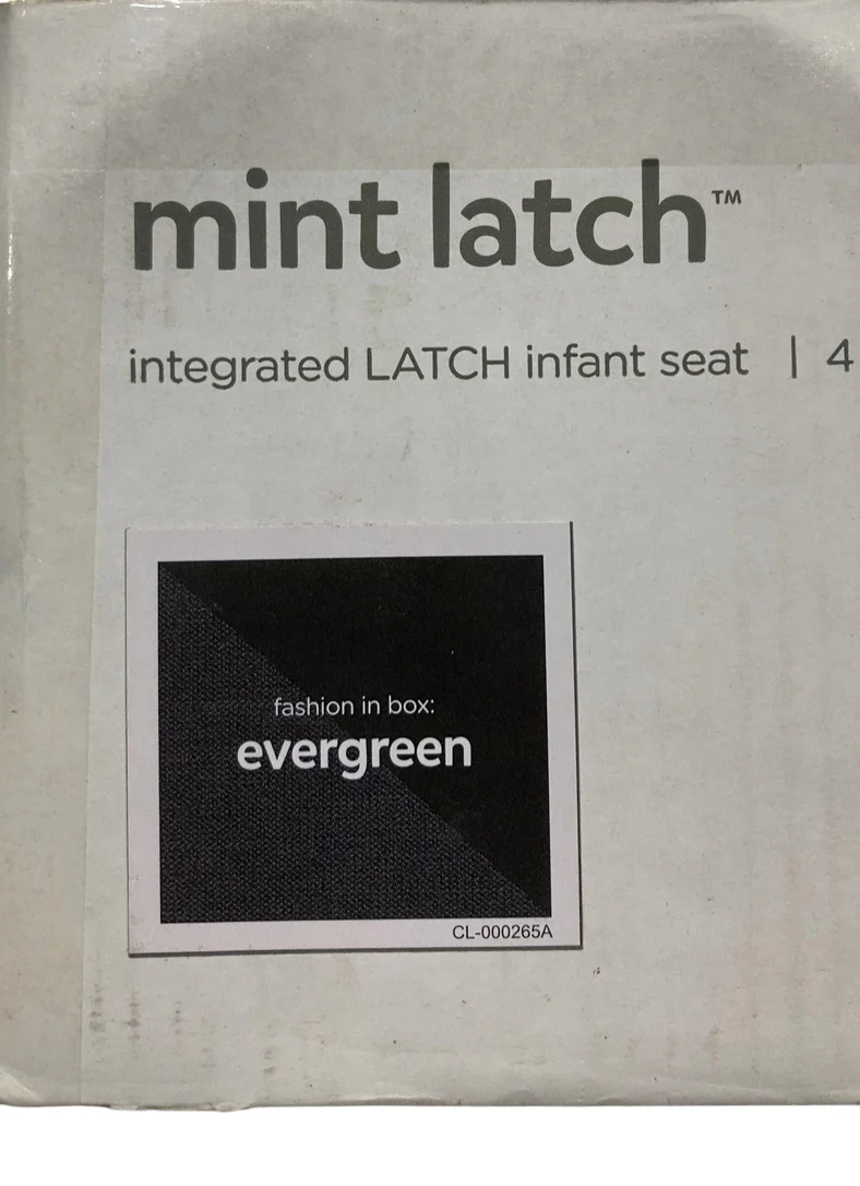 Joie Mint Latch Infant Car Seat, Evergreen, 2024 - Image 6