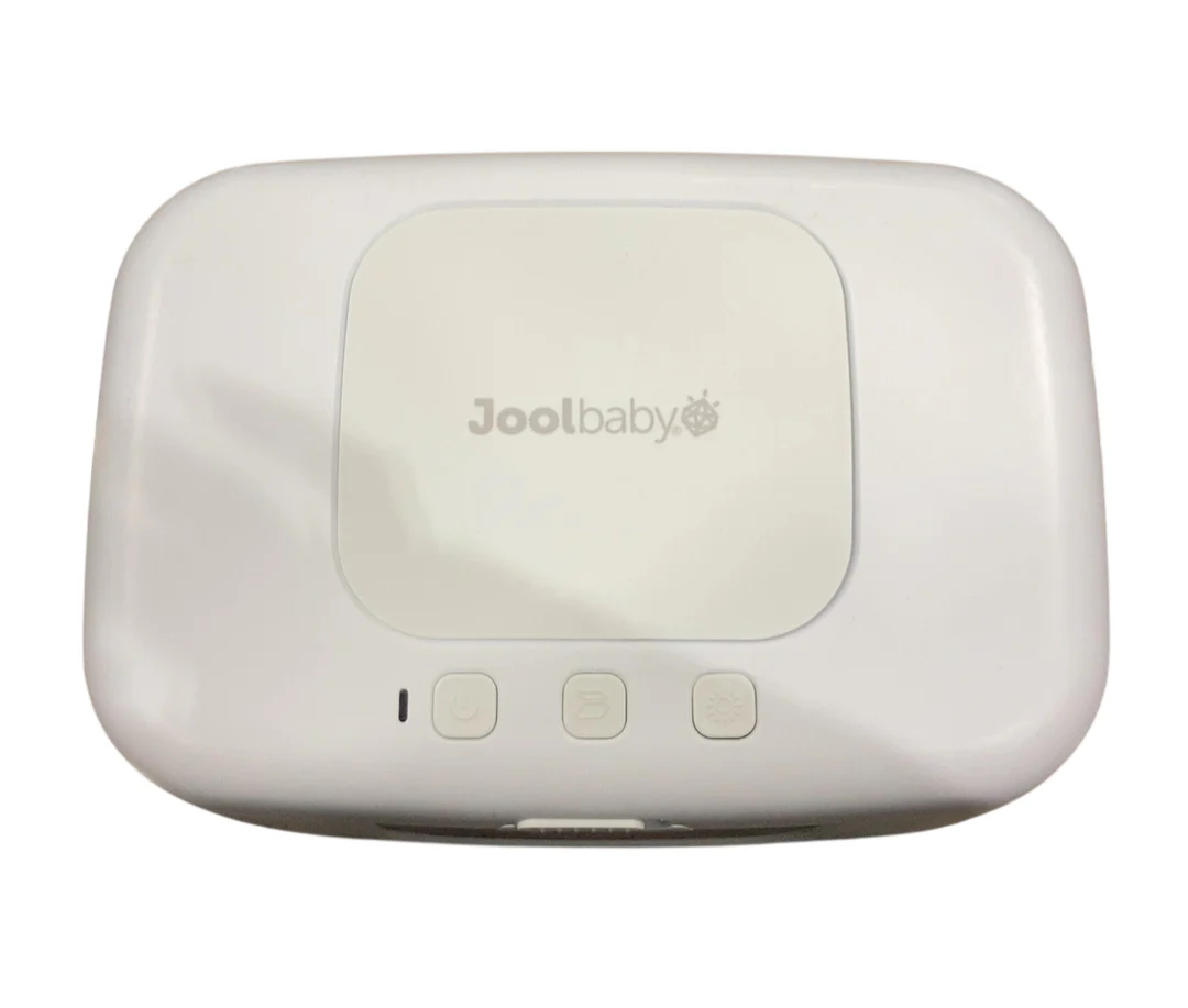 Jool TinyBums Baby Wipe Warmer And Dispenser With LED Light, White - Image 2
