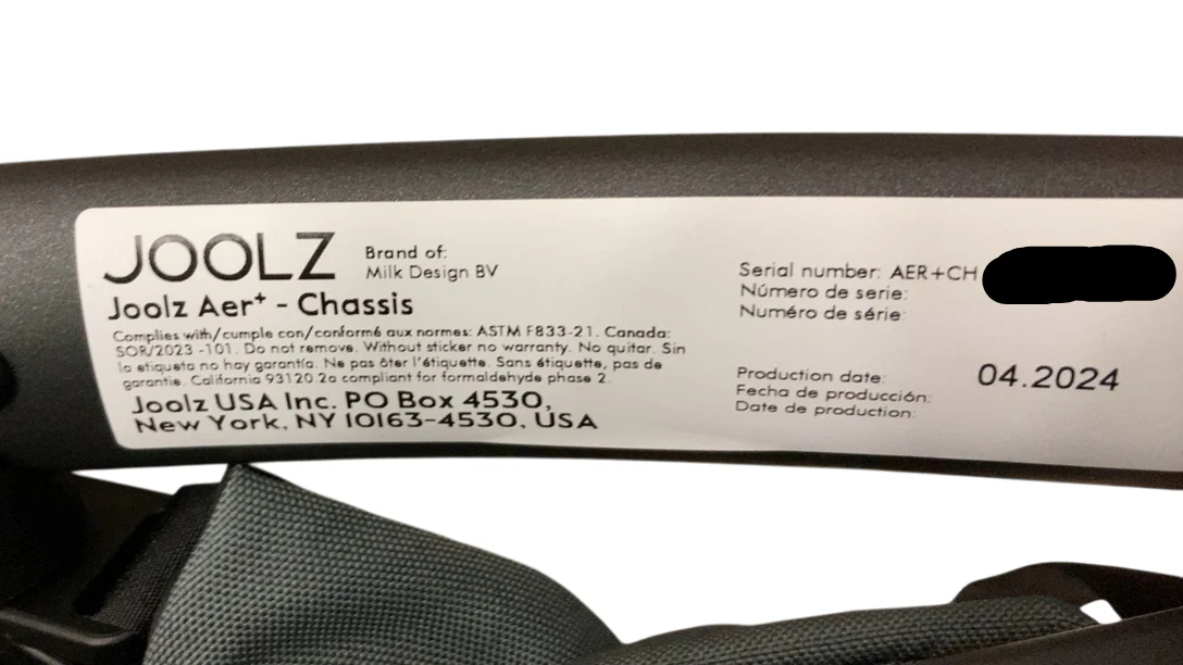 Joolz Aer+ Stroller, 2024, Stone Grey - Image 10