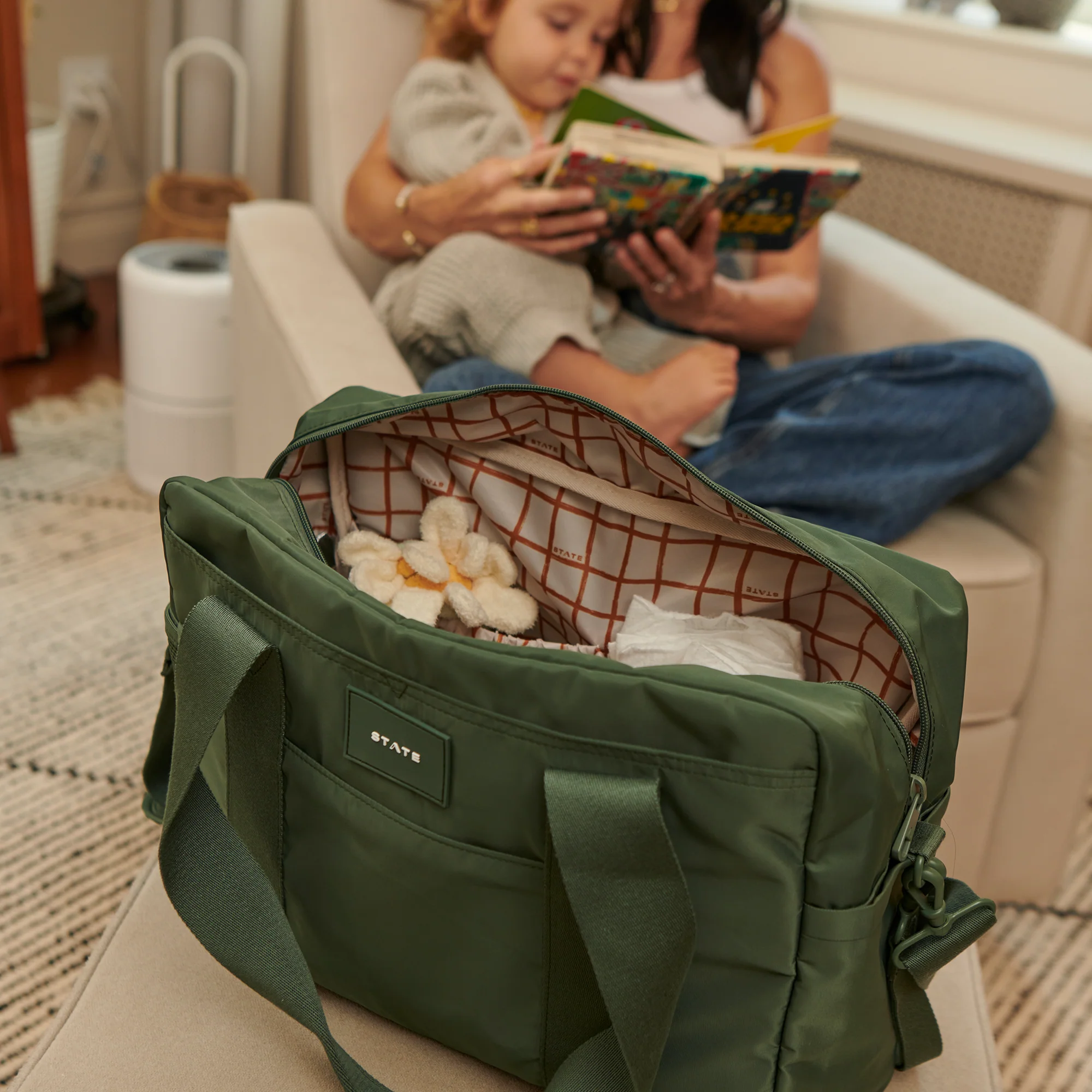 STATE Bags Jordan Diaper Tote, Black - Image 3