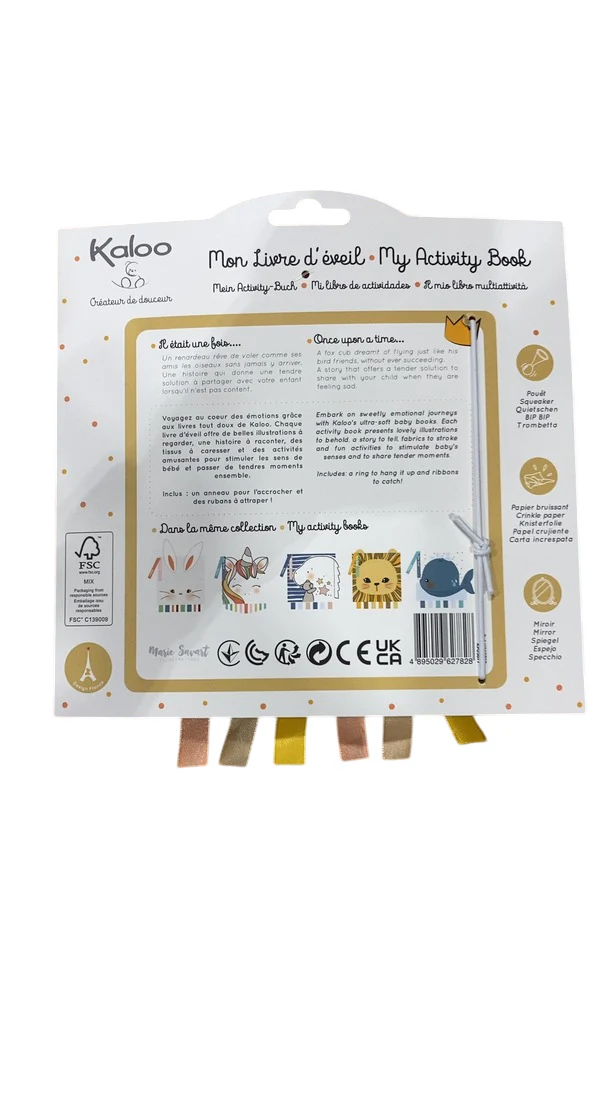 Kaloo Soft Activity Book, The Angry Fox - Image 3