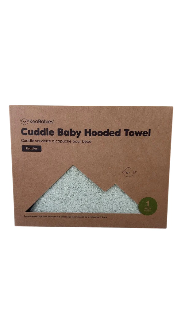 KeaBabies Baby Hooded Towel, Frog, Regular