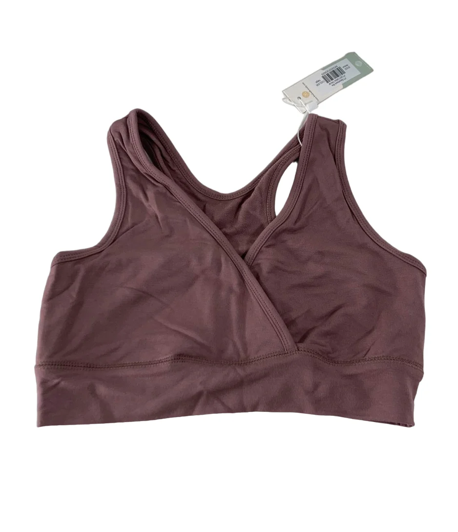 Kindred Bravely French Terry Racerback Nursing and Sleep Bra, Medium, Twilight - Image 2