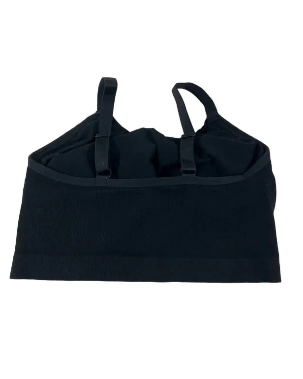 Kindred Bravely Sublime Bamboo Hands-Free Pumping Lounge & Sleep Bra, Black, Medium, Busty (E-H) - Image 2