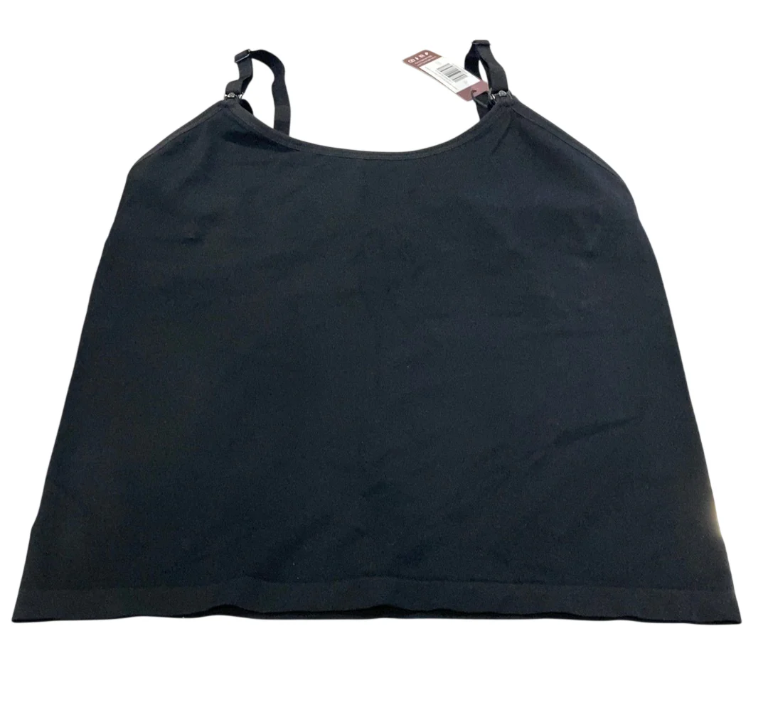 Kindred Bravely Sublime Bamboo Maternity & Nursing Cami, Black, XL - Image 2