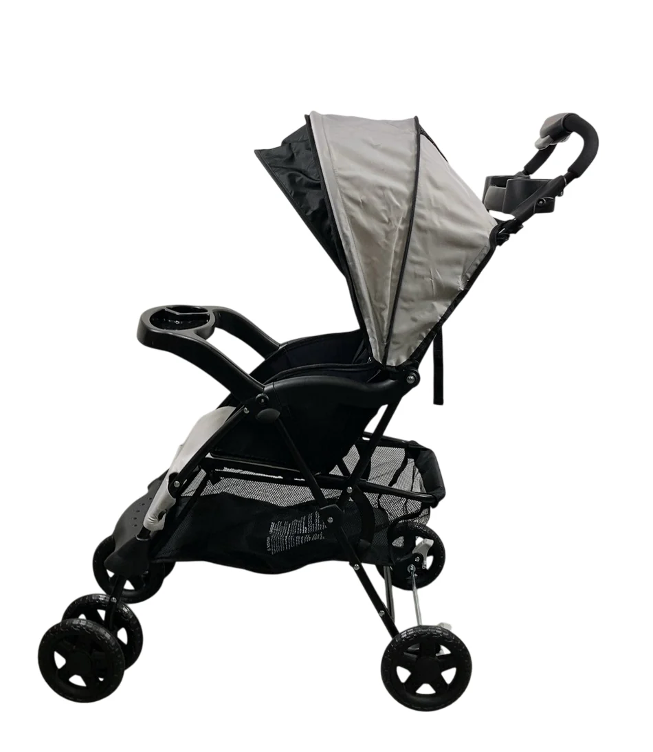 Kolcraft Cloud Plus Lightweight Stroller, 2024, Slate Grey - Image 3