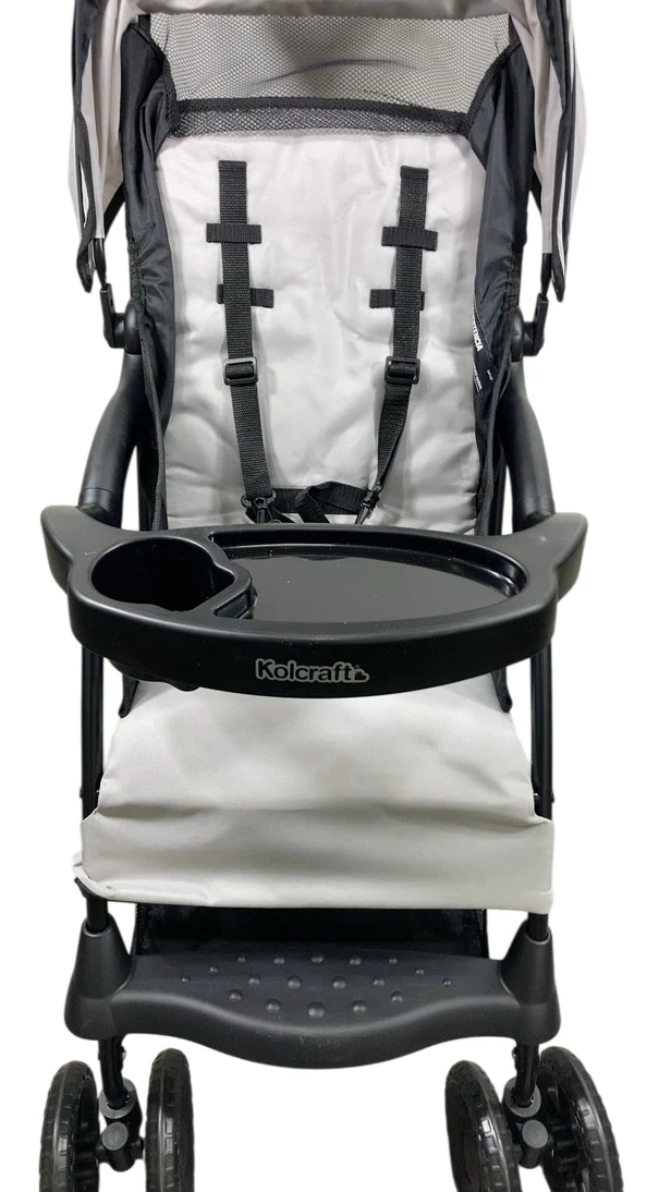 Kolcraft Cloud Plus Lightweight Stroller, 2024, Slate Grey - Image 5