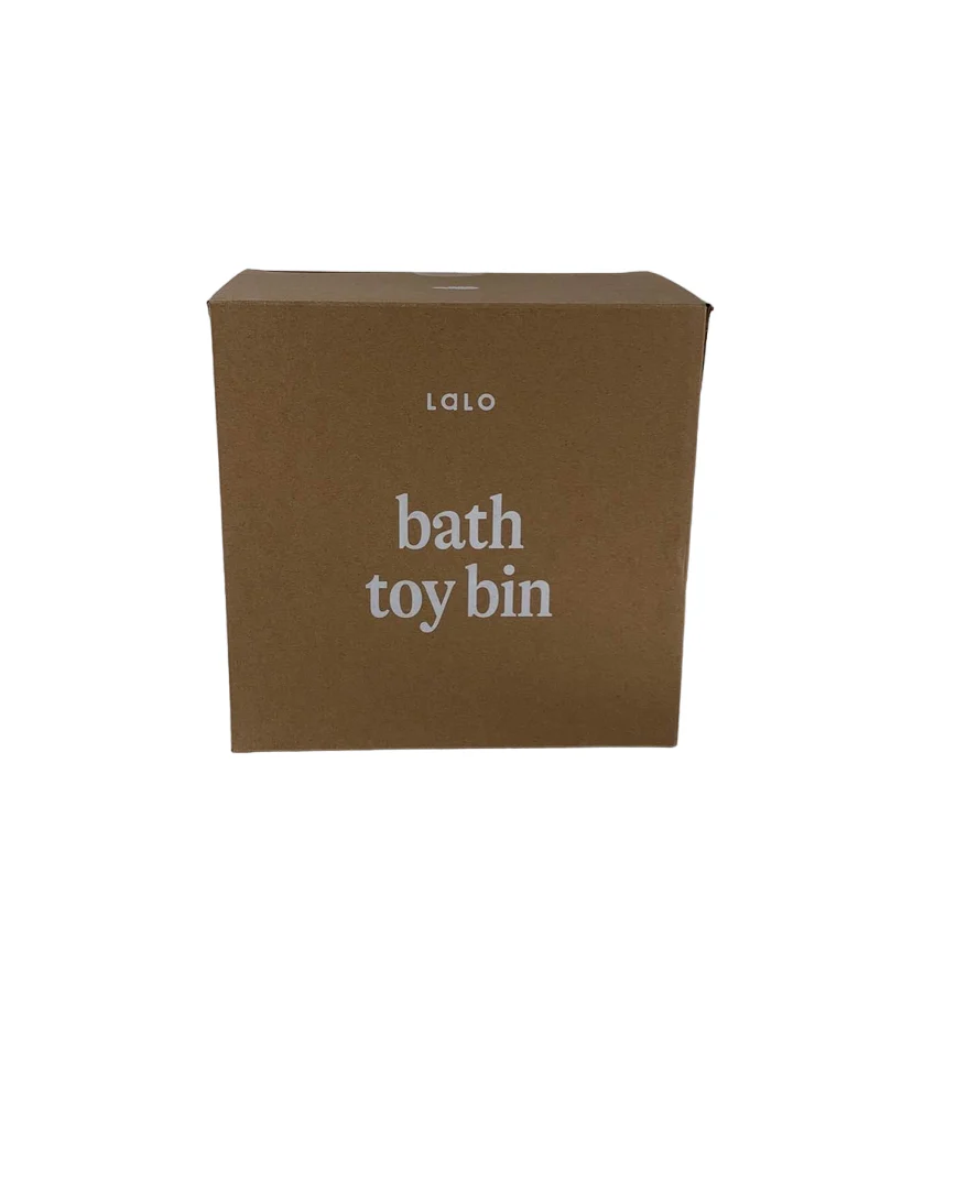 Lalo Bath Toy Bin, Coconut - Image 3