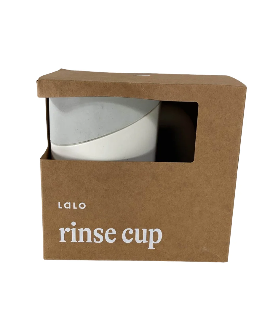 Lalo Rinse Cup, Coconut - Image 2