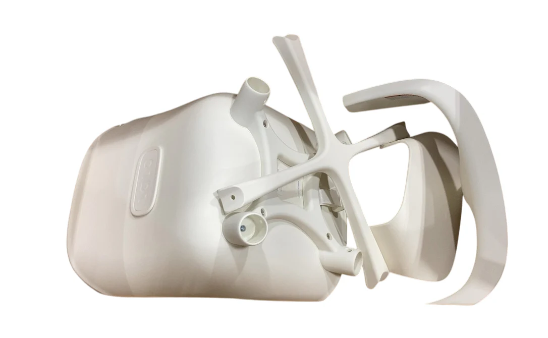 Lalo The Chair with Cushion, Coconut, Leather Mono Coconut, White - Image 3