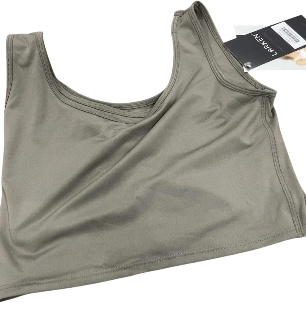 Larken The Larken X Nursing Bra, Medium, Stone - Image 2