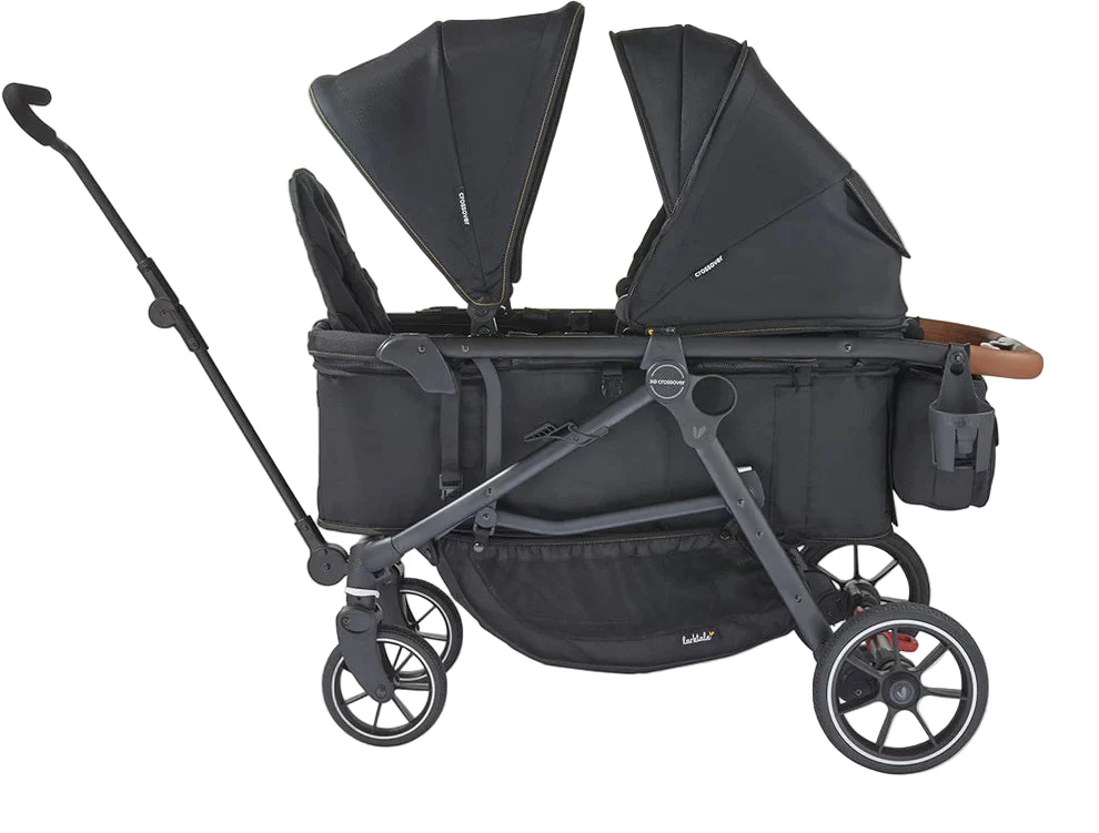 Larktale Crossover V2 Convertible Stroller-Wagon, Byron Black, 2024 - Image 3