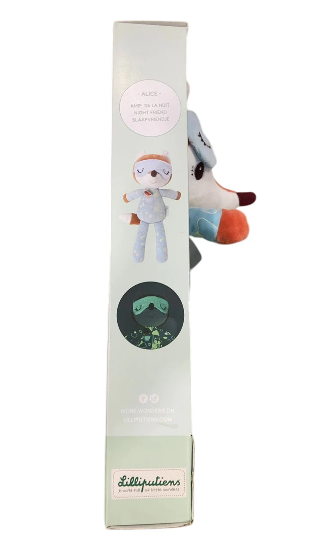 Lilliputiens Glow In The Dark Sleeping Cuddle, Alice - Image 2