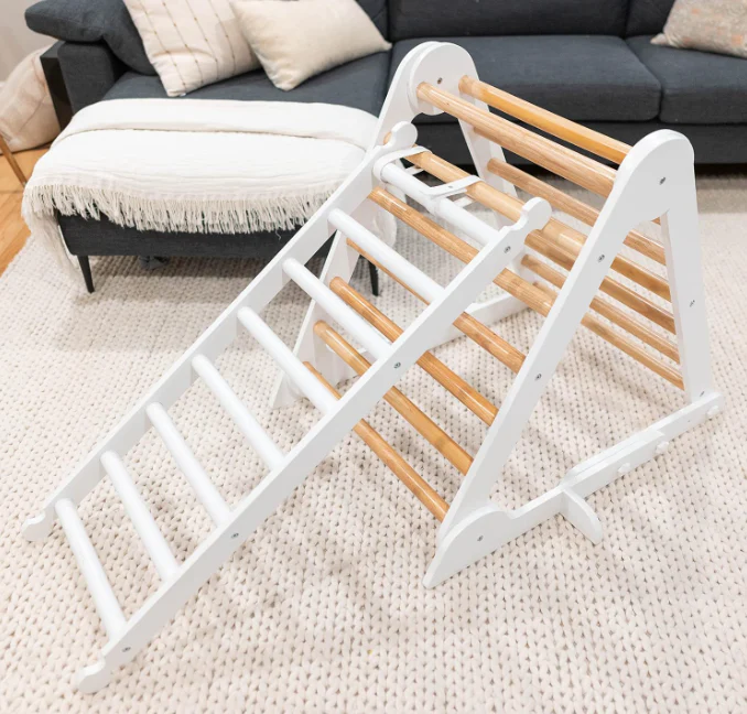 Little Partners Climbing Ladder, Soft White - Image 3