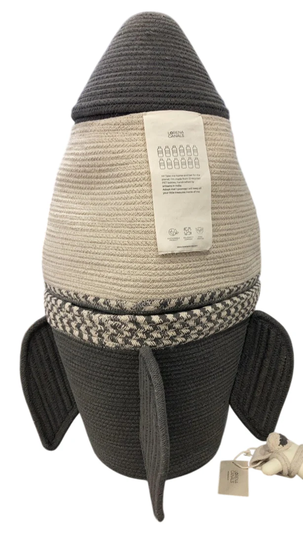 Lorena Canals Storage Basket Giant Rocket, Brown - Image 3