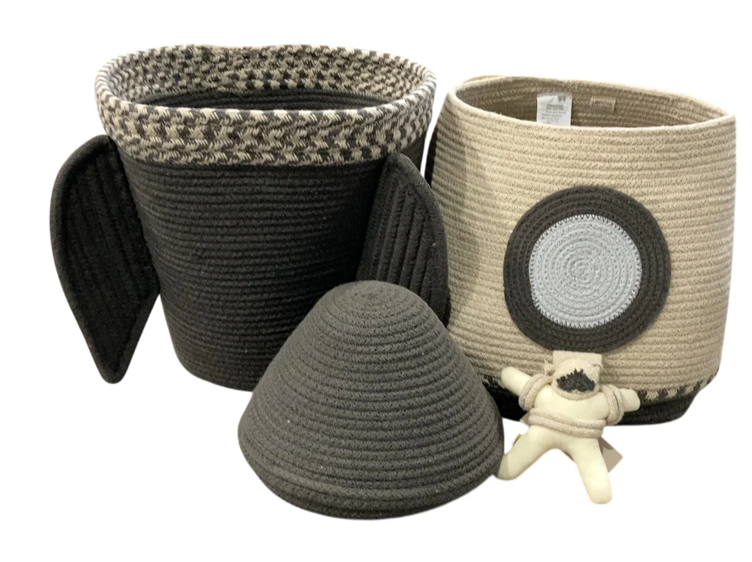 Lorena Canals Storage Basket Giant Rocket, Brown - Image 4