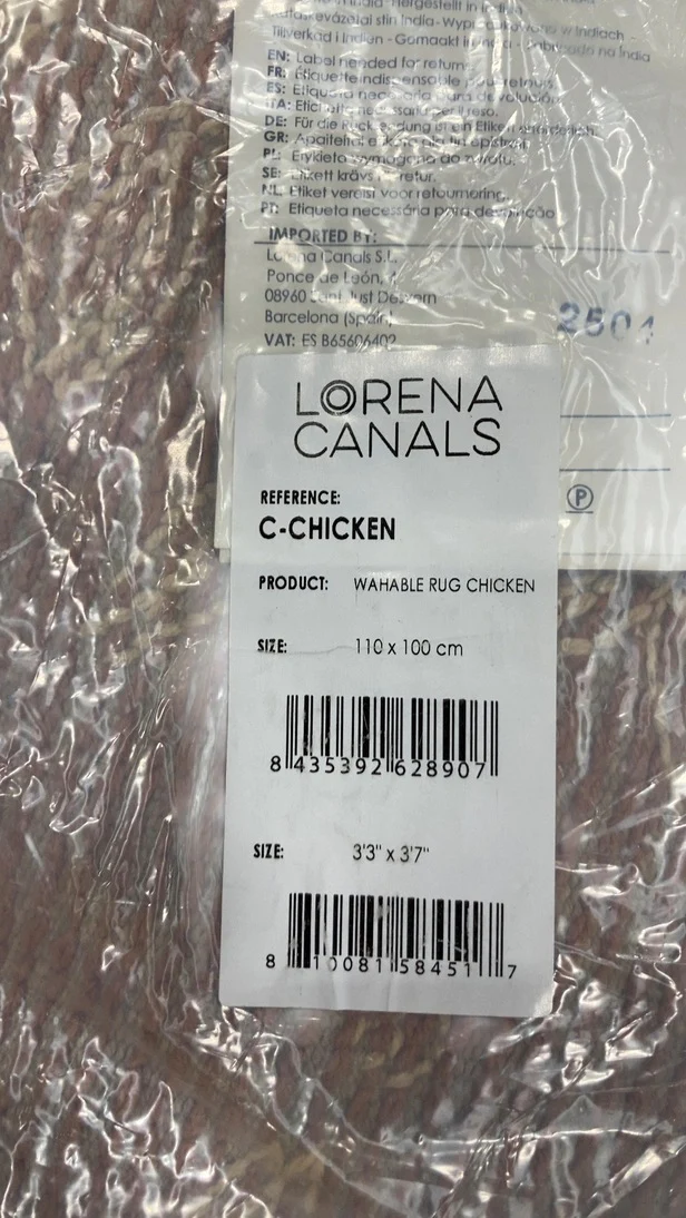 Lorena Canals Washable Rug Chicken - Image 2
