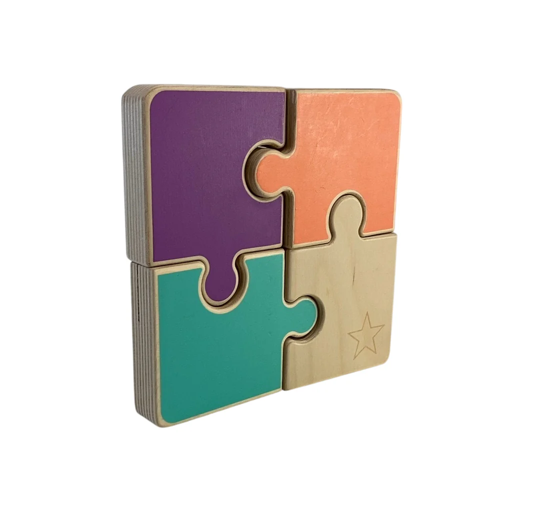 Lovevery 4 Piece Chunky Puzzle - Image 2
