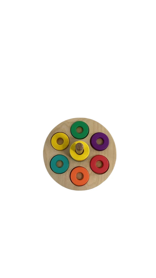 Lovevery Flexible Wooden Stacker - Image 2