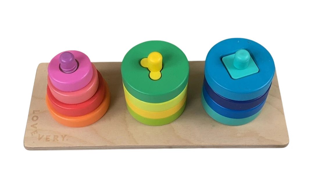 Lovevery Twist And Pivot Pattern Puzzle