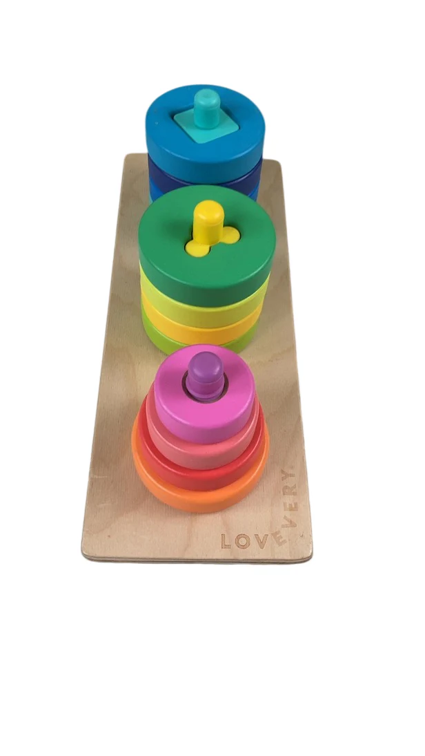 Lovevery Twist And Pivot Pattern Puzzle - Image 2