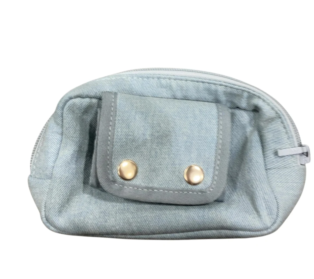 Mabē Monarch Accessory Bag, Dream Wash Denim - Image 2