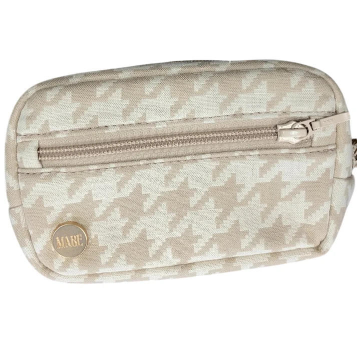 Mabē Monarch Accessory Bag, Houndstooth - Image 3