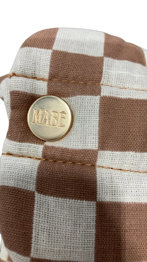 Mabē The Monarch Carrier, Mocha Check - Image 3