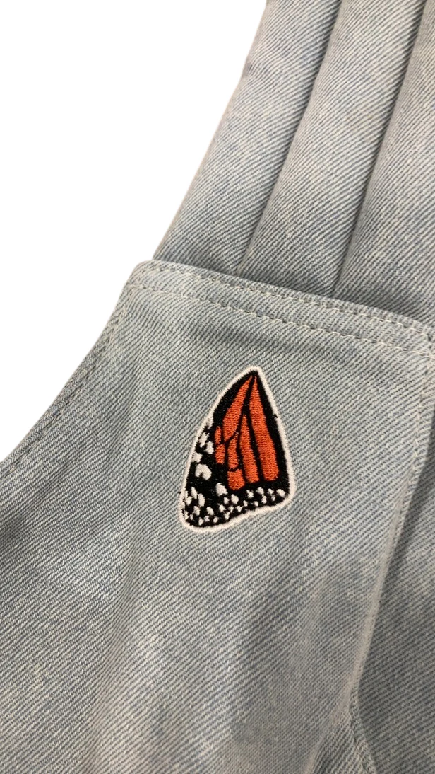 Mabē The Monarch Toddler Sling, Dream Wash Denim - Image 3