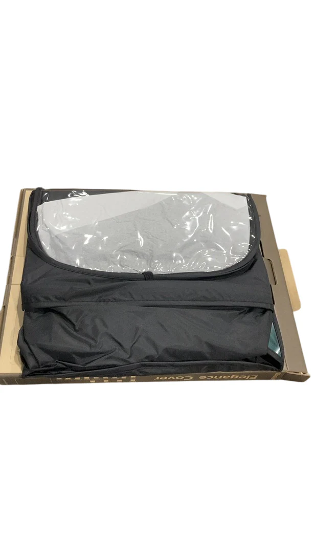 Manito Elegance Alpha Stroller Weather Shield, Black - Image 2