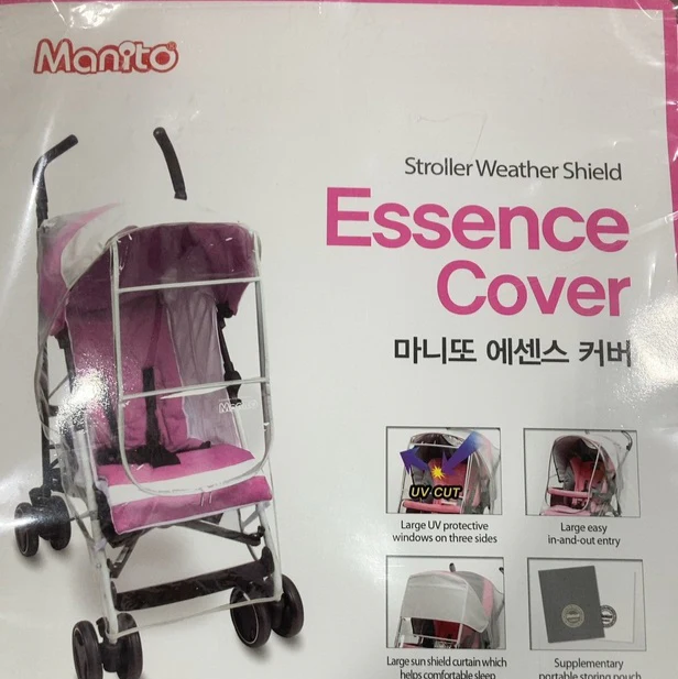 Manito Essence Stroller Cover, Clear - Image 2