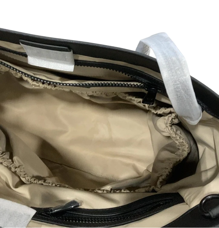 Mina Baie Harlow Diaper Bag Tote Full, Black - Image 3