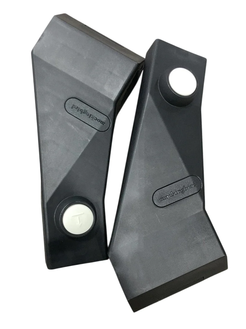 Mockingbird 2nd Seat Kit 2.0, Black, Silver With Black Leather, Windowpane - Image 6
