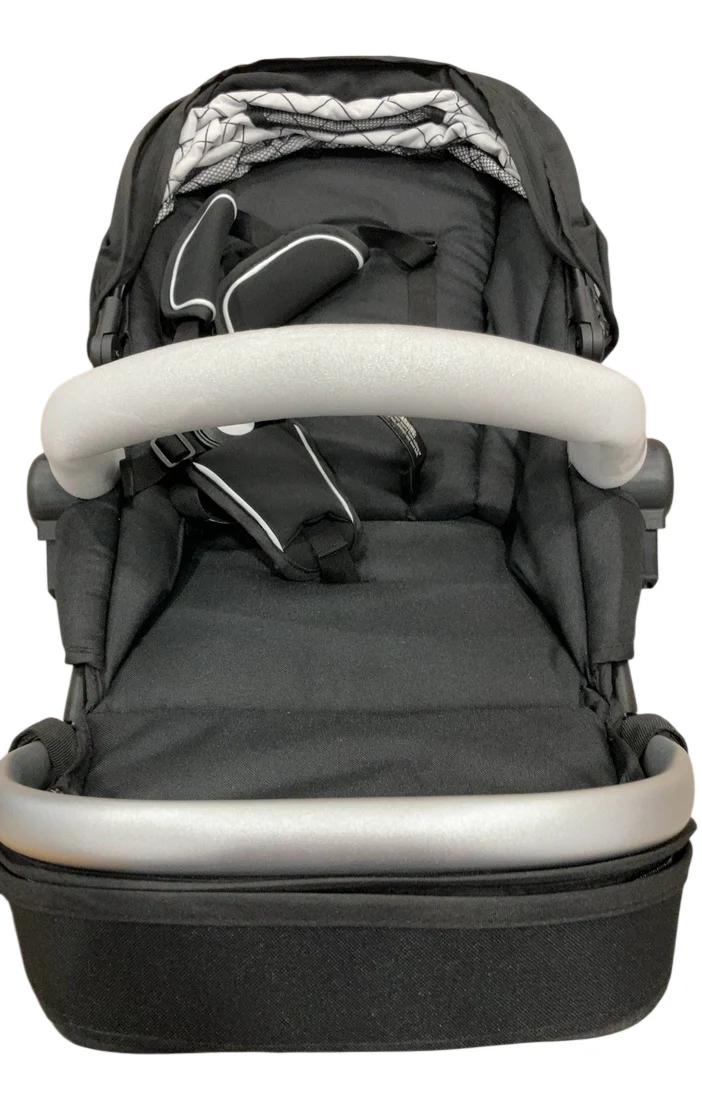 Mockingbird 2nd Seat Kit 2.0, Black, Windowpane, Silver With Penny Leather - Image 2