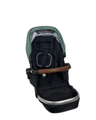 Mockingbird 2nd Seat Kit 2.0, Sage, Silver With Penny Leather, Watercolor Drops - Image 3