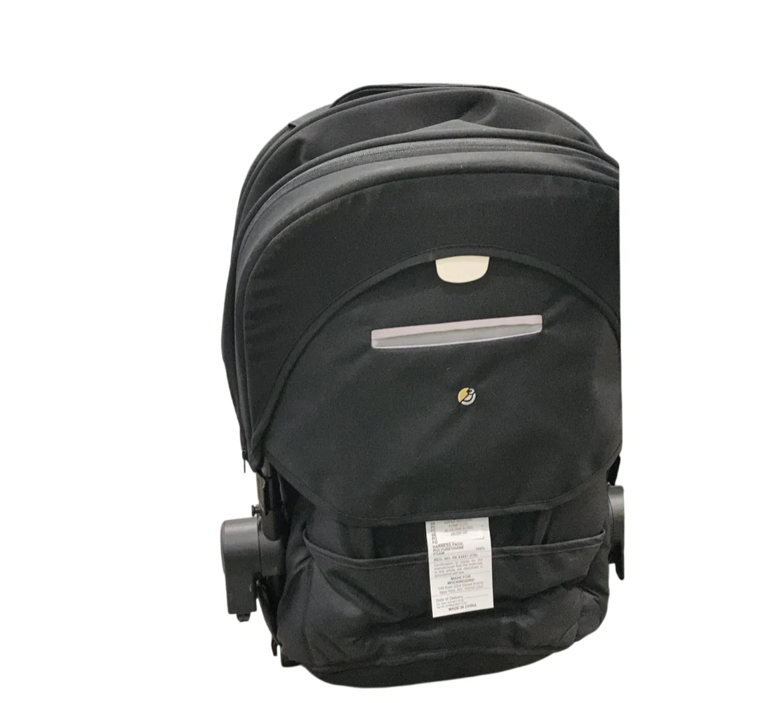 Mockingbird 2nd Seat Kit 3.0, Charcoal with Penny Leather, Solid Black - Image 4