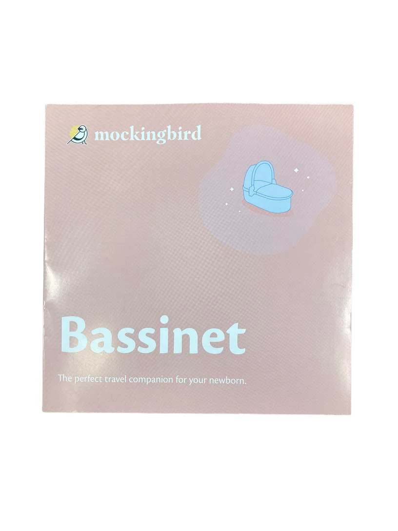 Mockingbird Bassinet, Light Grey - Image 3