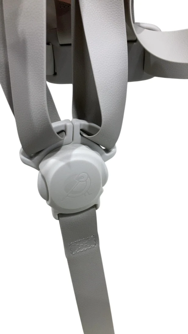 Mockingbird High Chair, Cloud Washed Beech, White - Image 5